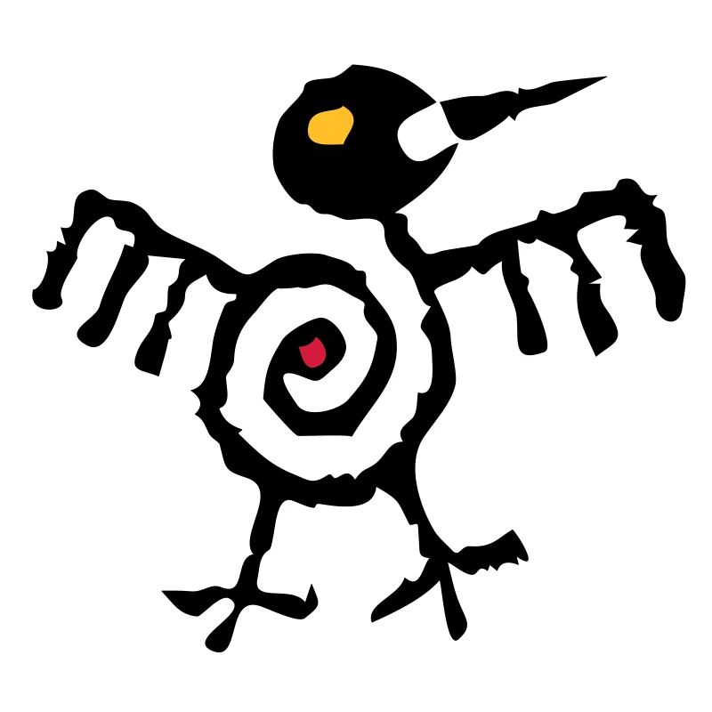 Fantasy Bird 01 - 2-farbig