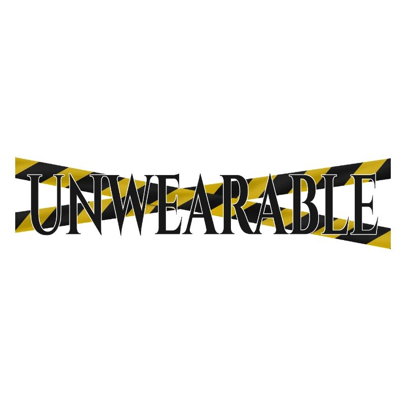 Unwearable – Statement Design with Warning Tape