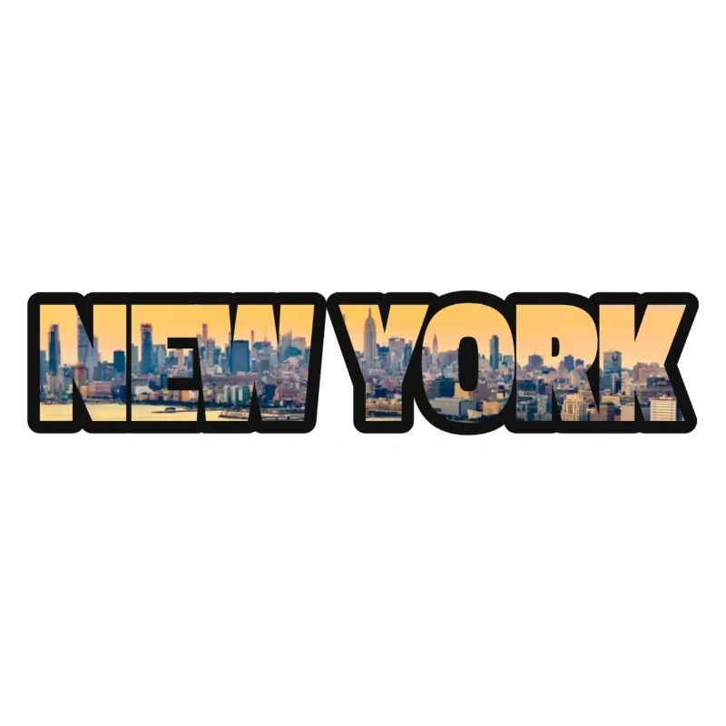 New York Skyline Gradient