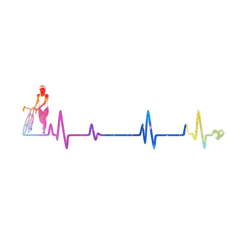Rainbow Pulse Silhouette