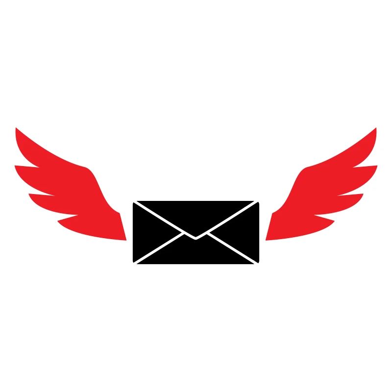 Express Mail Envelope Winged Post