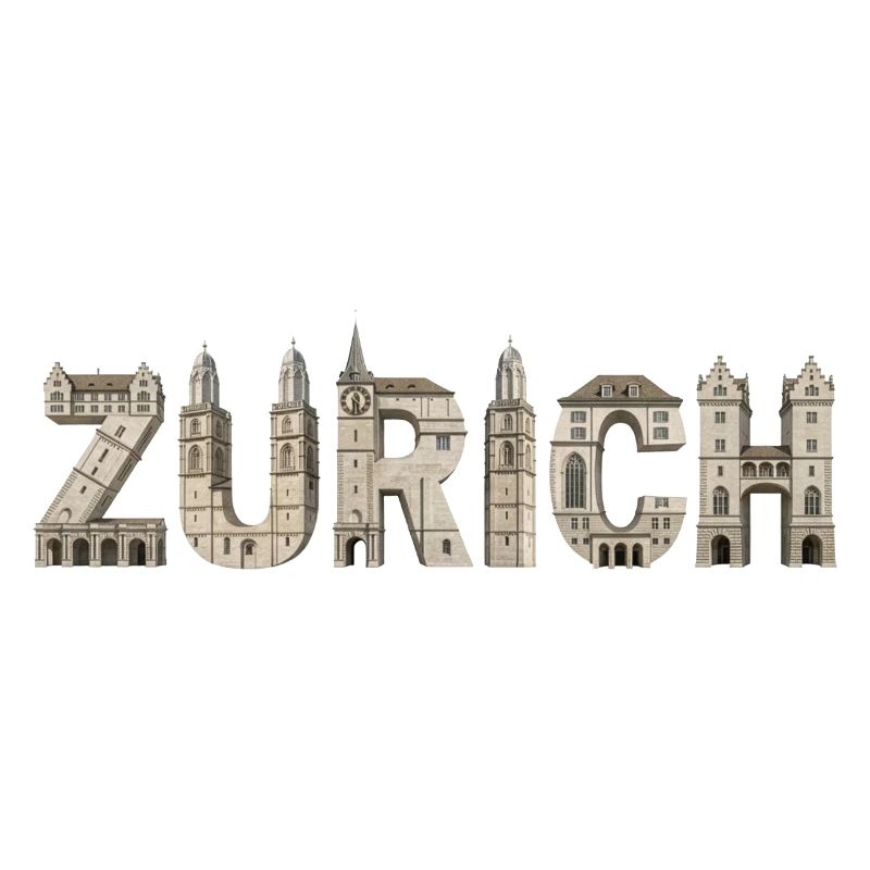 Zurich Architecture Typography