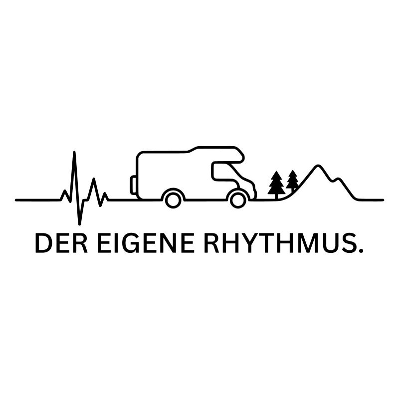DER EIGENE RHYTHMUS.  (EKG - Farbe anpassbar)