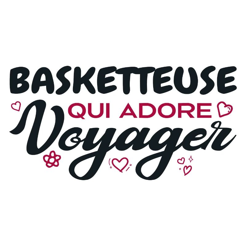 Basketteuse globe-trotteuse passionnée de voyages