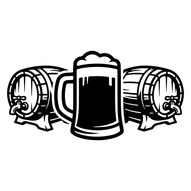 Bierfass Symbol Bier