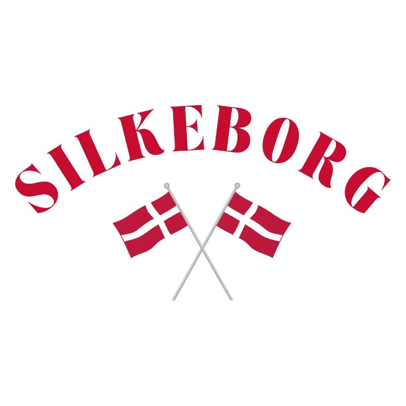 Silkeborg Danemark Drapeaux Design
