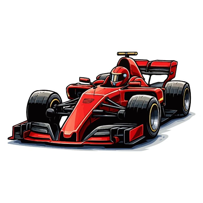 Graphismes de voitures de course