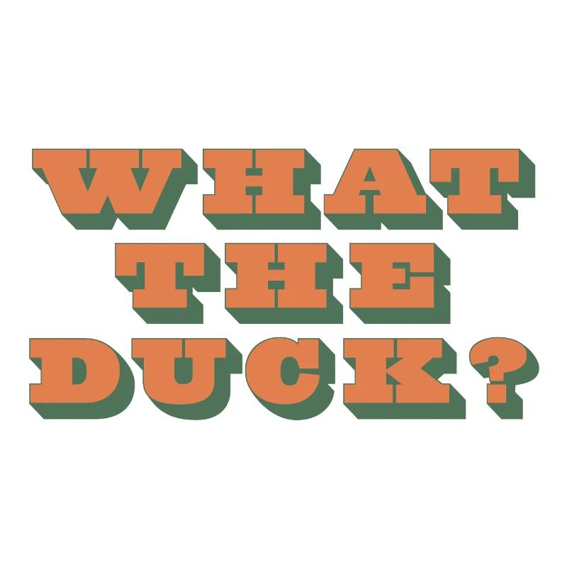 Qu’est-ce que c’est que le canard ?!