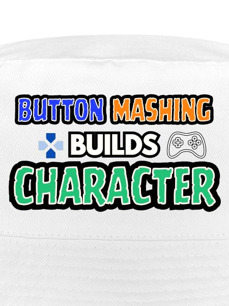 Button-Mashing baut einen Charakter auf