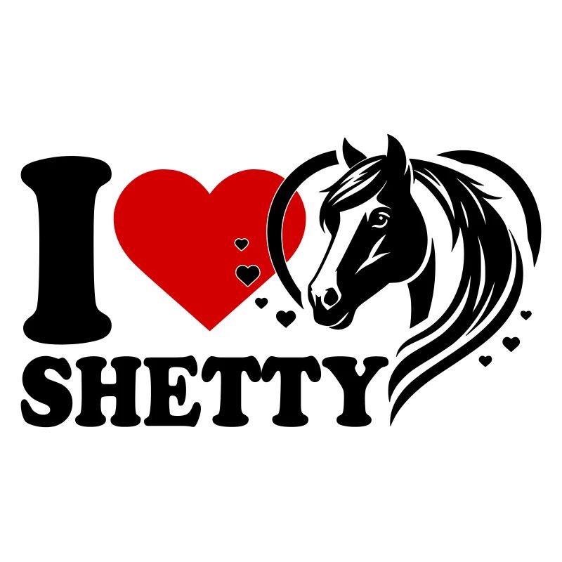 J’adore le cheval Shetty