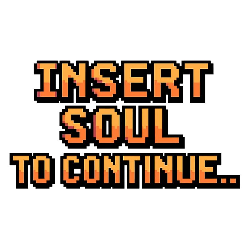 Conception de continuation de l’âme pixélisée