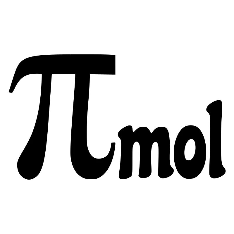 Pi mole pour les mathématiciens, les nerds chimie nombre #