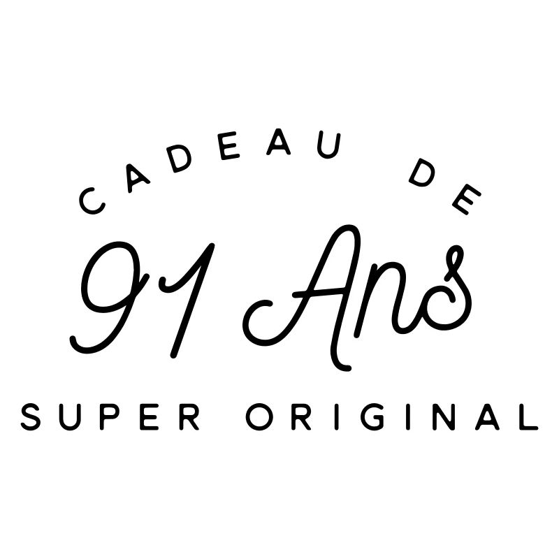 Cadeau 91 ans