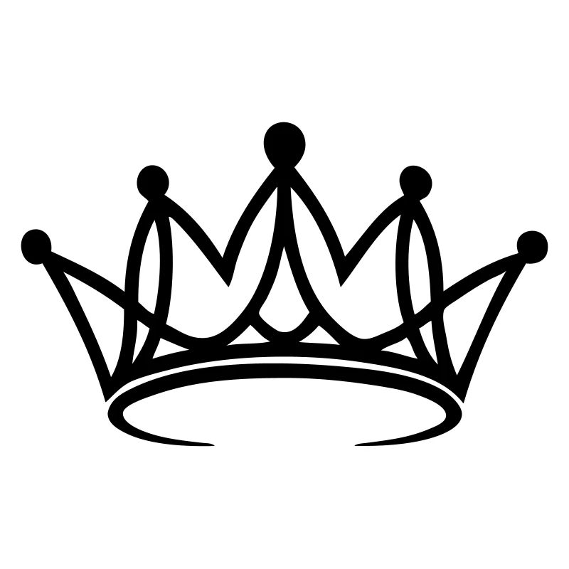 Krone, elegant, personalisierbar