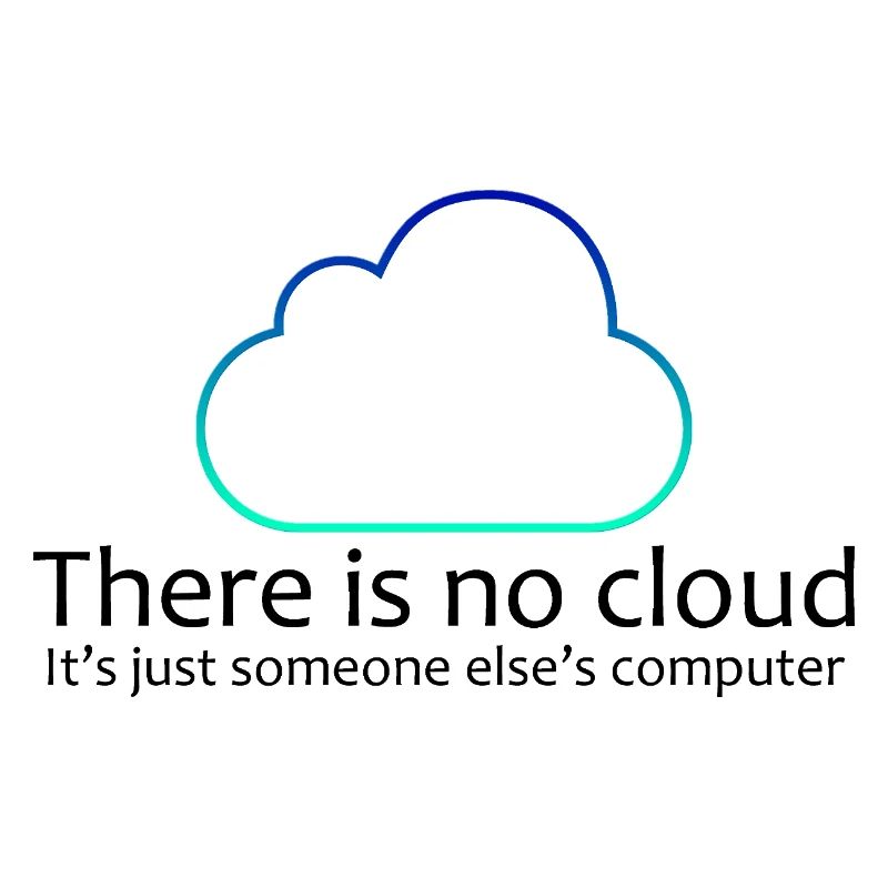 No Cloud Programming Funny Tee