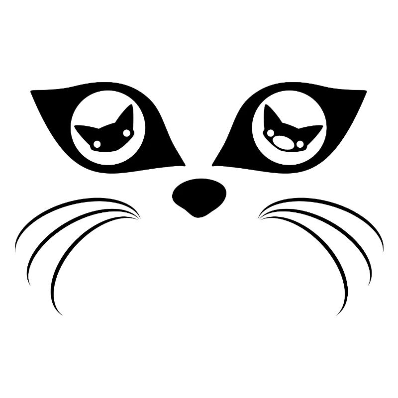 Yeux de chat (noir)