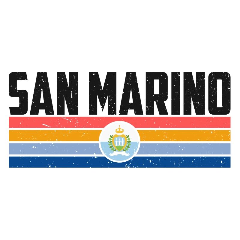 Graphique du drapeau de Saint-Marin