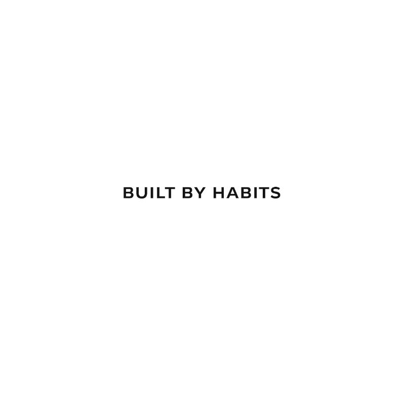 Construction par habitudes Typographie