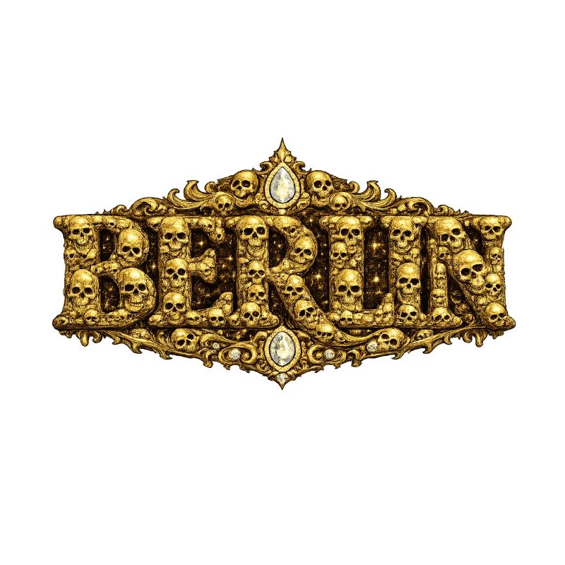 Baroque BERLIN with skull