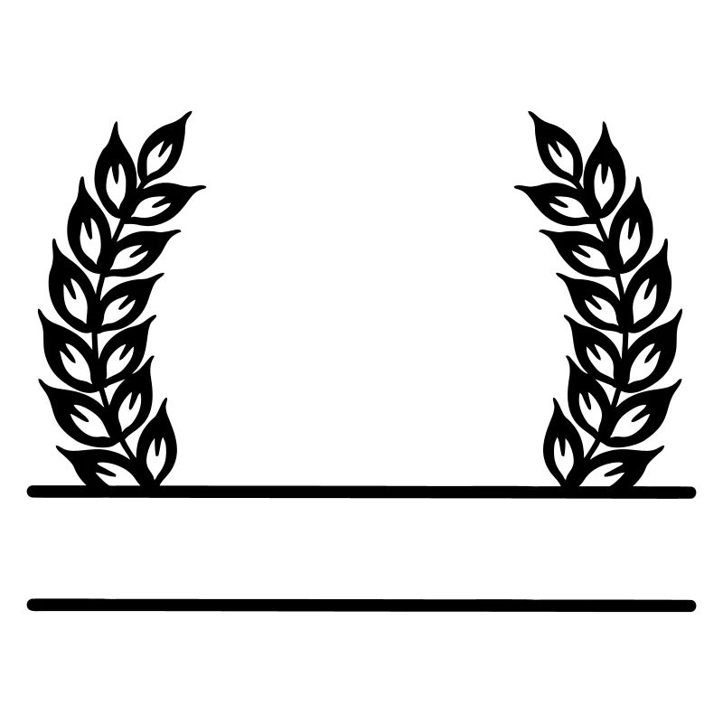 Couronne de grain nom bannière