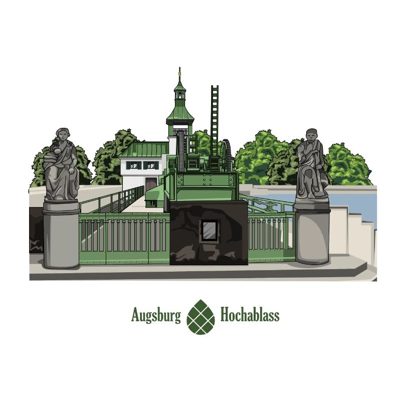 High Indulgence // High Customs // Augsburg // Illustration