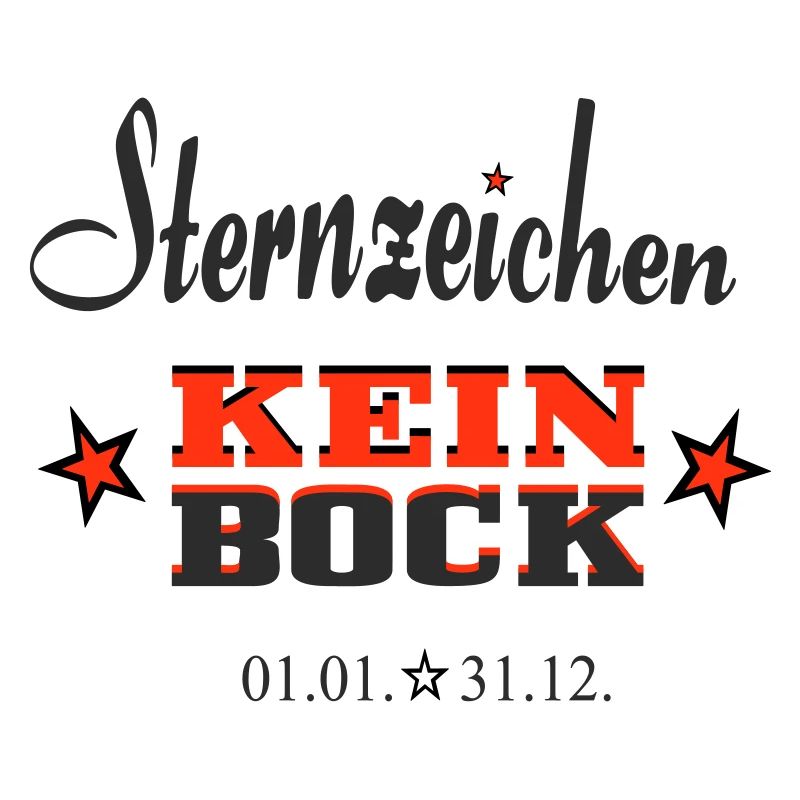 Sternchen Kein Bock Jahreskalender