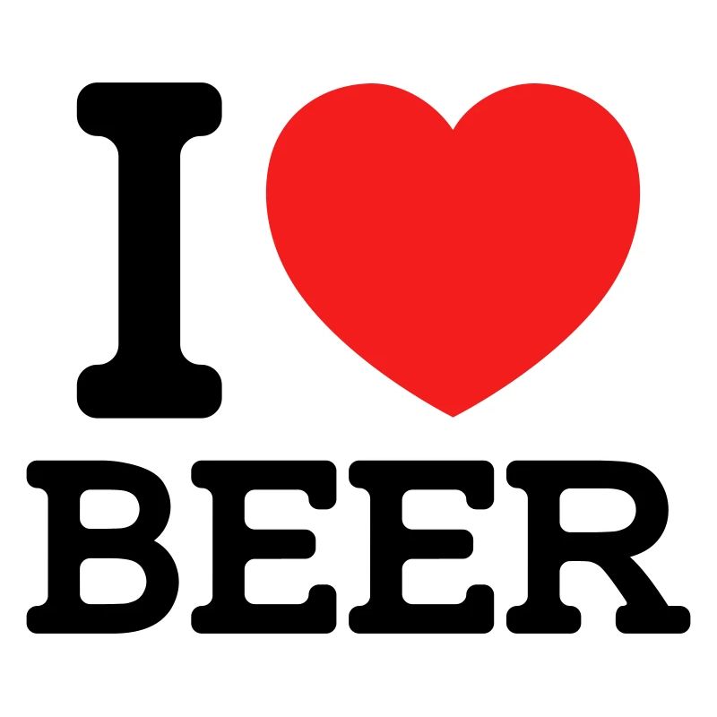 I love Beer (colors can be changed)