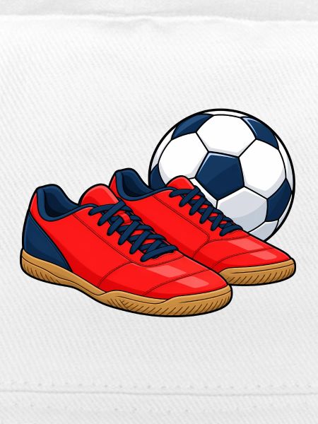 Futsal-Schuhe und Ball