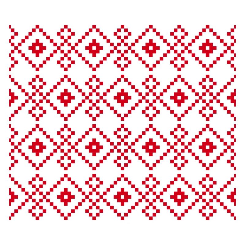 Pull uni de Noël (rouge)