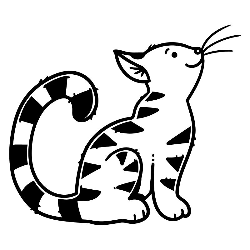Chaton de dessin animé