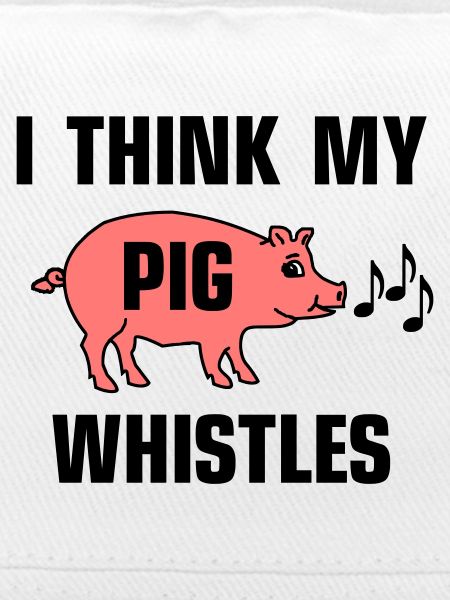 Je pense que mon cochon siffle