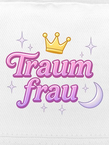 traumfrau / y2k statement spitzname design 