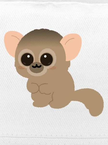 Chibi Night Monkey Niedlicher Charakter