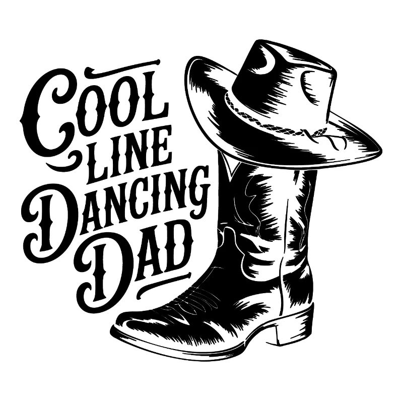 Line Dance Dad Cooler Line Dance Dad