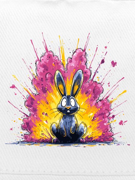 Knallbunter Hase Blitz
