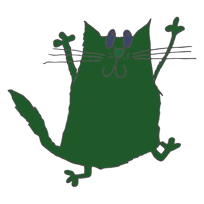 Chat Vert