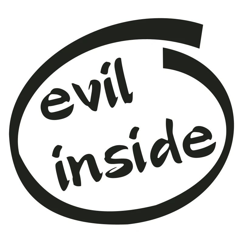 Evil Inside Ring Graphic