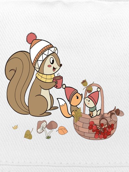Herbst Eichhörnchen 