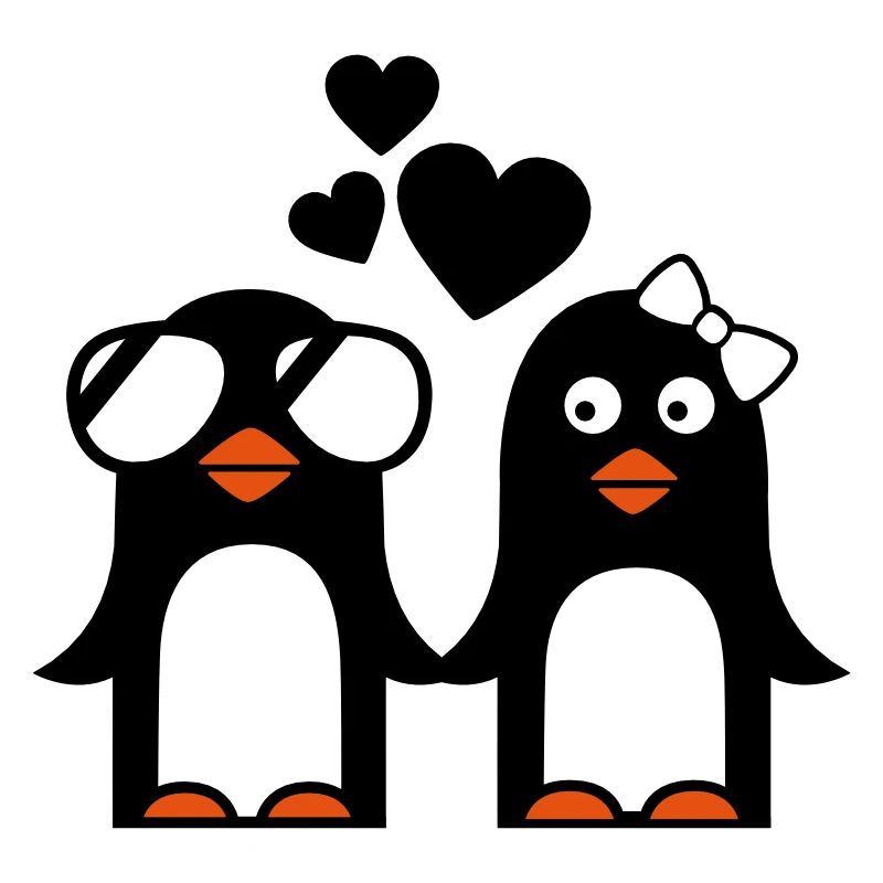 valentinstag pinguine