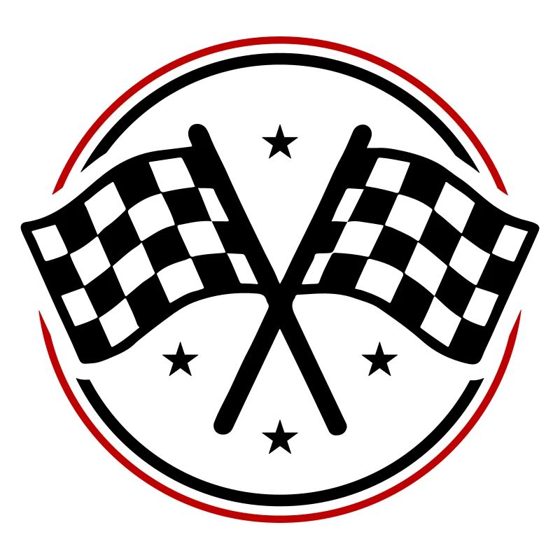 Drapeau de course à damier