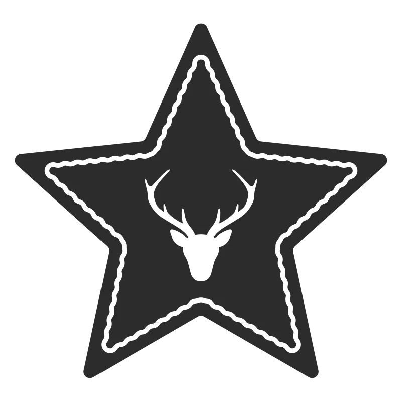 Star Deer Emblem