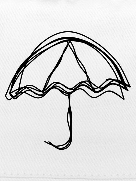 Regenschirm handgezeichnet
