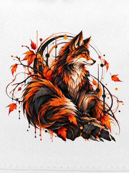 Der majestätische Herbstfuchs