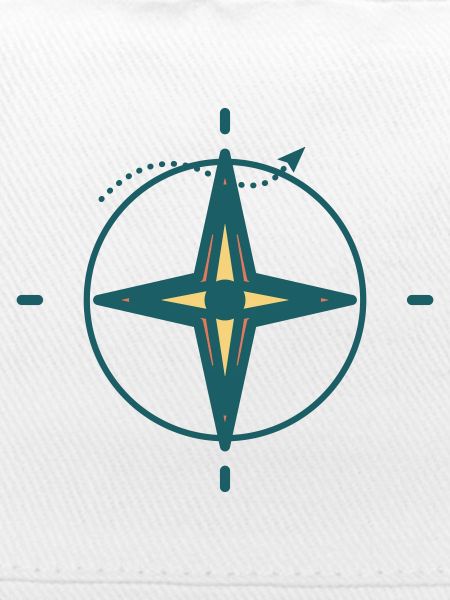 Nordstern Kompass Grafik