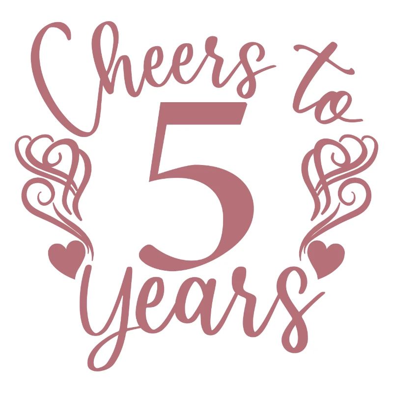 Vive le 5e anniversaire de 5 ans
