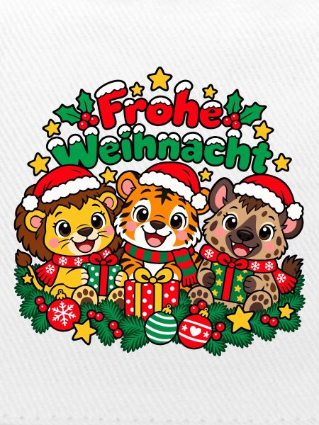Frohe Weihnacht Tiere
