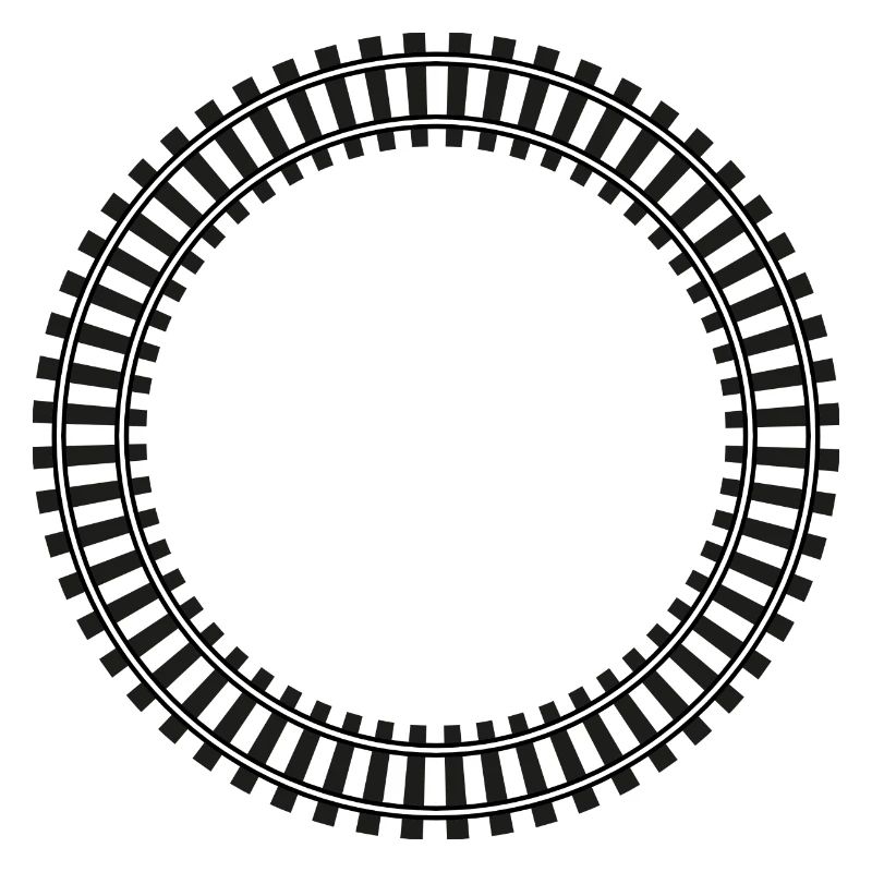 Model Railway Frame Rail Network