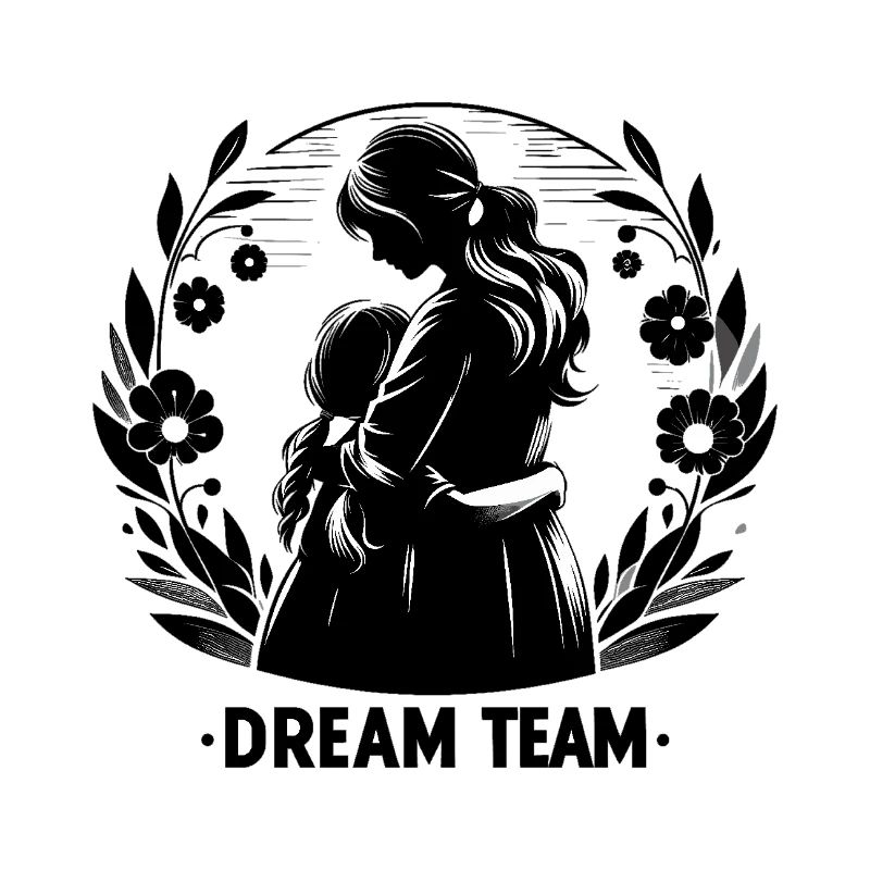 Mutter und Tochter Traumteam Team Geschenk