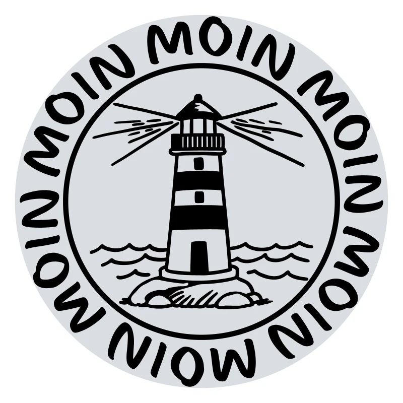 Moin Moin Leuchtturm – Maritimes Küsten Design