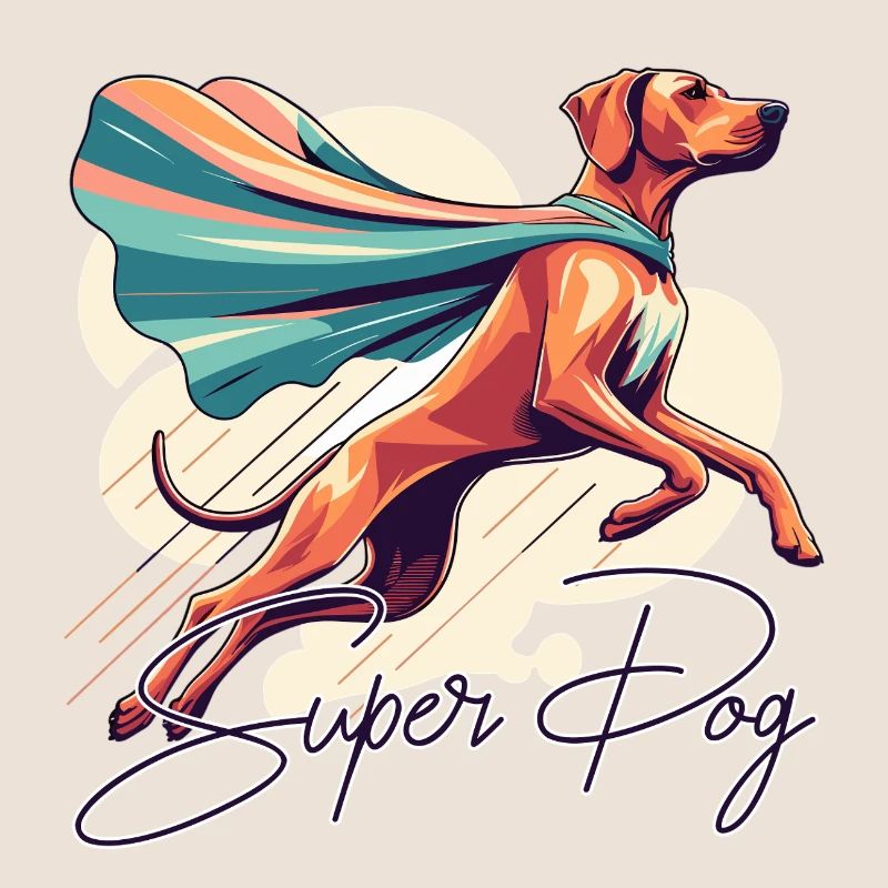 Super Dog Rhodesian Ridgeback RR Ridgie Gift